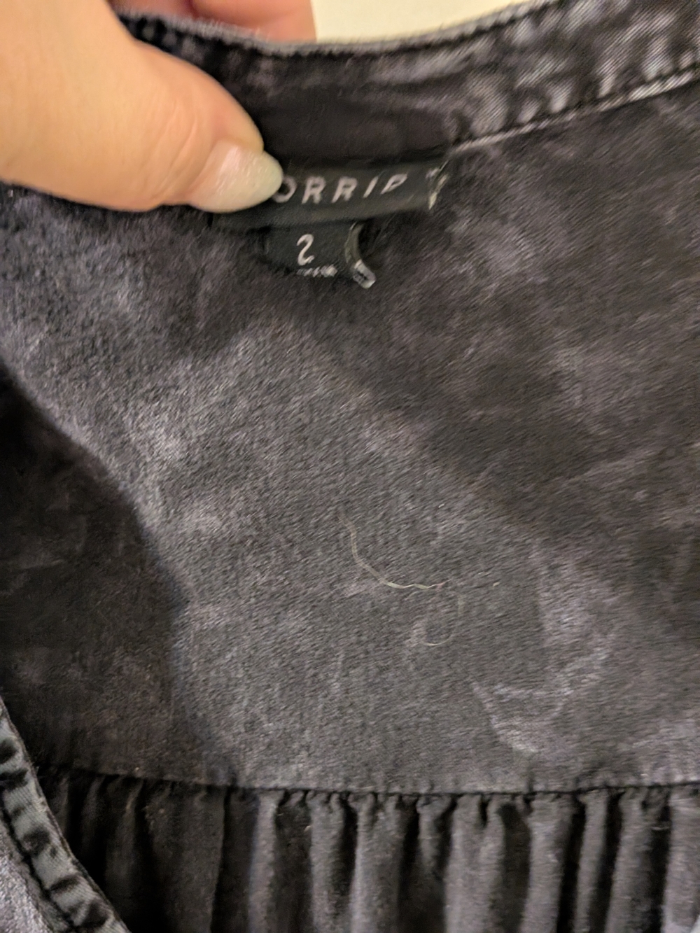 Torrid Acid Wash Tank Dress - Picture 2 of 3